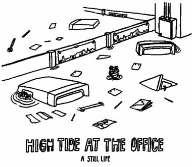 high tide illustration