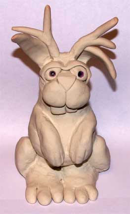 jackalope sculpture